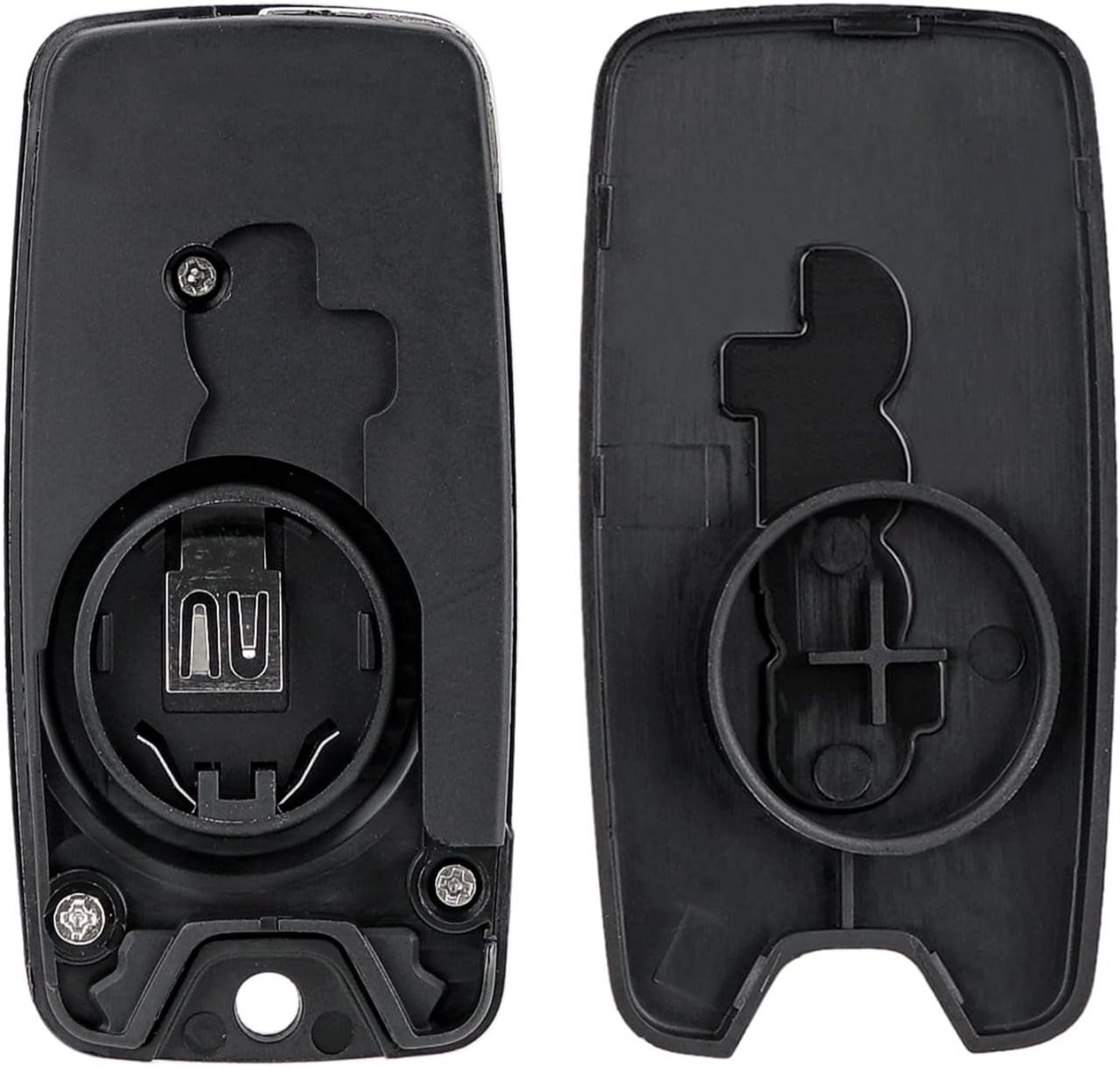 Carcasa Cheie Auto Techstar tip Flip cu 4 butoane, Compatibila Jeep Renegade, Compass, Patriot, Liberty 2014–2021, Fiat - imagine 7